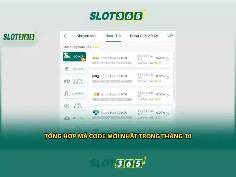 SLOT365 - Đổi thưởng Slot trực tuyến hàng đầu Việt Nam