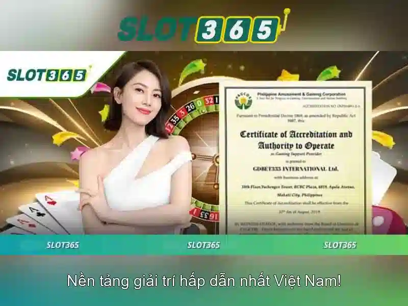 SLOT365 – Trải Nghiệm Cá Cược Trực Tuyến Thú Vị Nhận Thưởng Slot365 Tặng 200K 2026